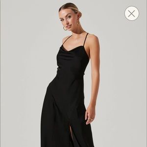 COPY - Brand new ASTR black slip dress